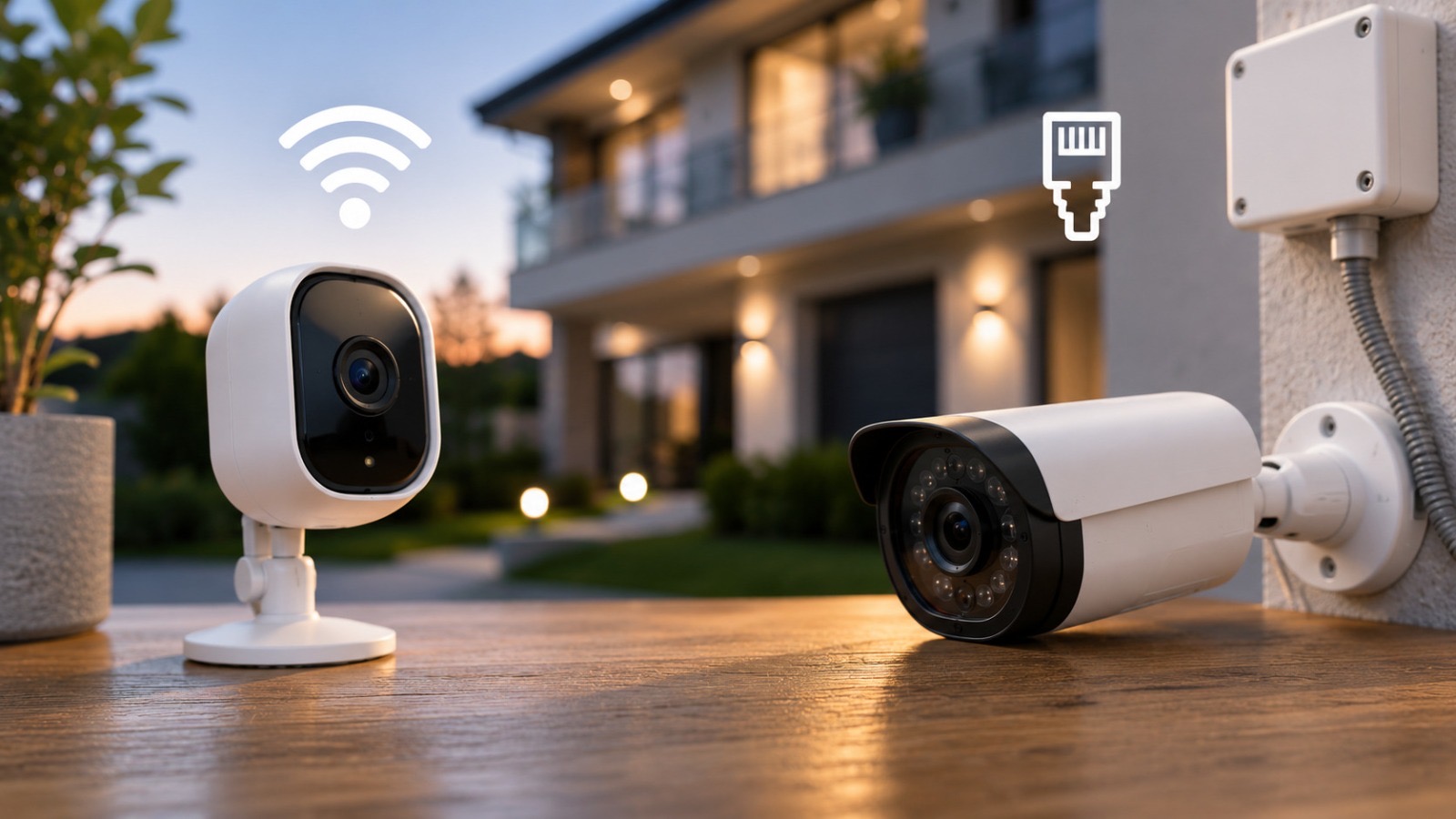 Telecamere WiFi o cablate